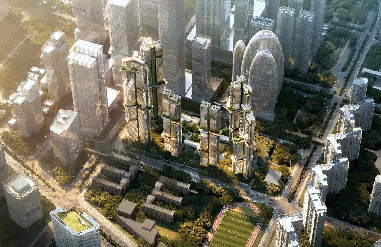 [深圳]深圳湾超高层豪宅建筑深化汇报方案